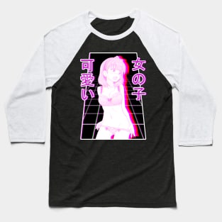 Aesthetic Japanese Girl 28 Baseball T-Shirt